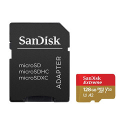 Карта памет SanDisk microSDXC Extreme 64GB V30