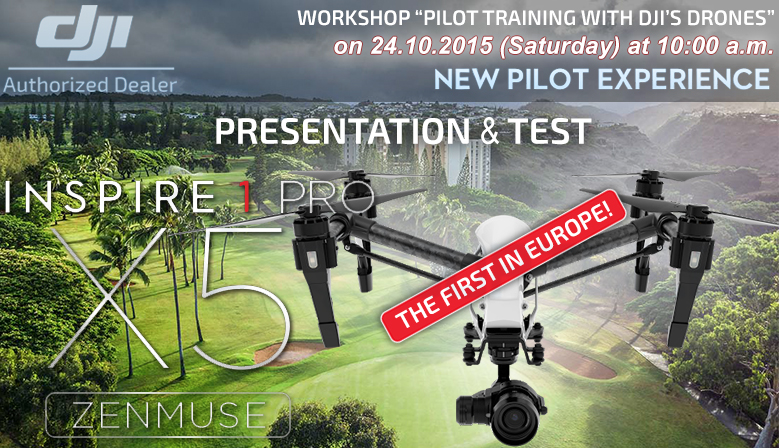 DJI new pilot training by COPTER.BG