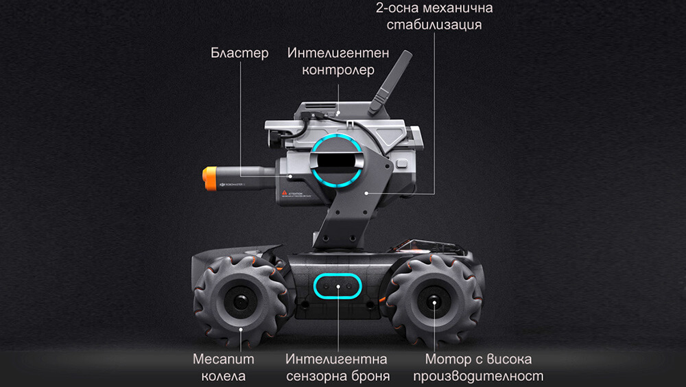 Образователен робот RoboMaster S1